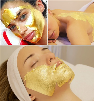 গোল্ড লিফ পেপার, এটি ত্বকের যত্ন, বিলাসবহুল প্রসাধন প্রকল্পের জন্য ভাল পণ্য।