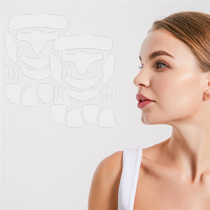 wrinkle patches face logo